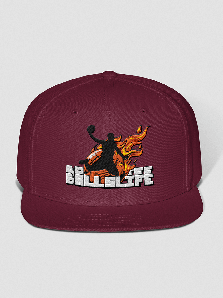 Flaming Ballislife Snapback Cap product image (10)