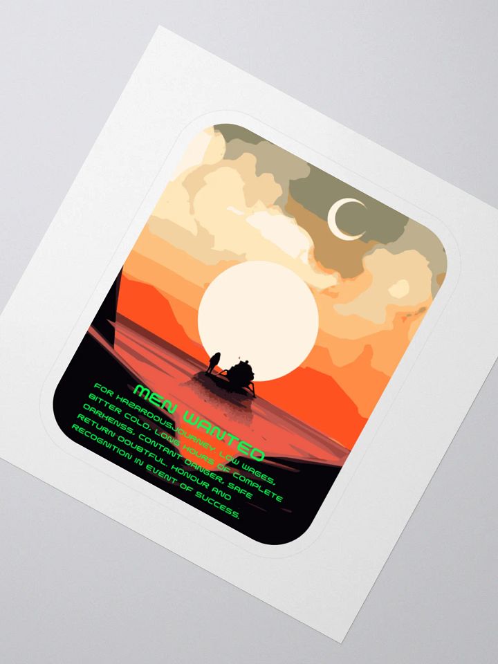Exploration Recruitment - Kiss Cut Sticker product image (2)