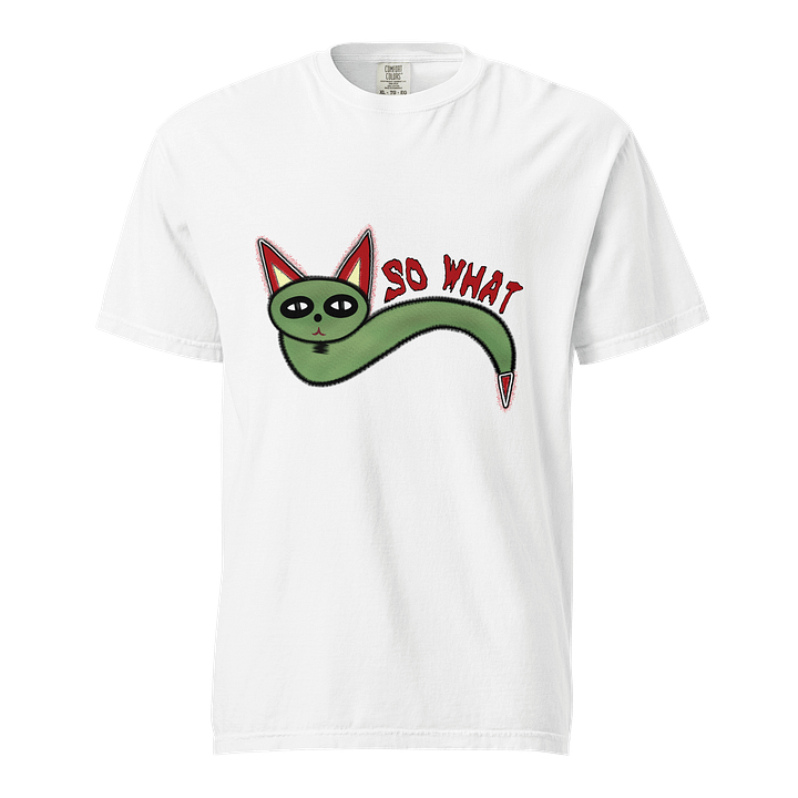Whimsical Cat-Snake Graphic T-Shirt product image (49)