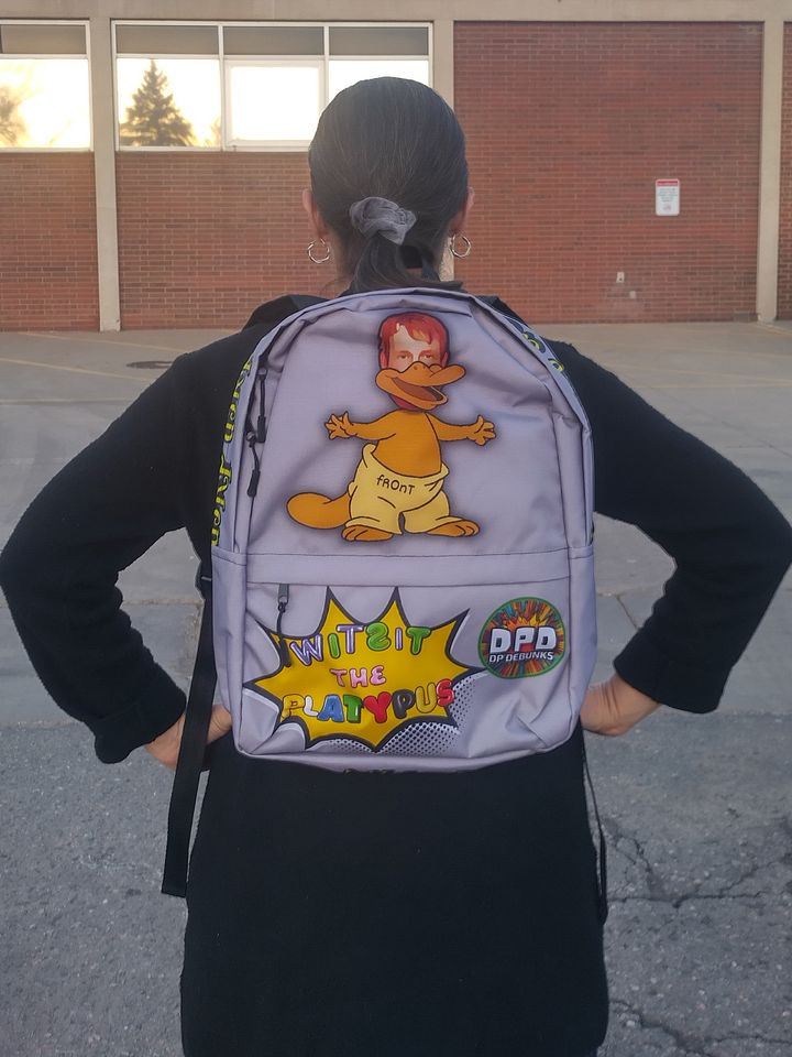 Witsit the Platypus Adventure Backpack product image (2)