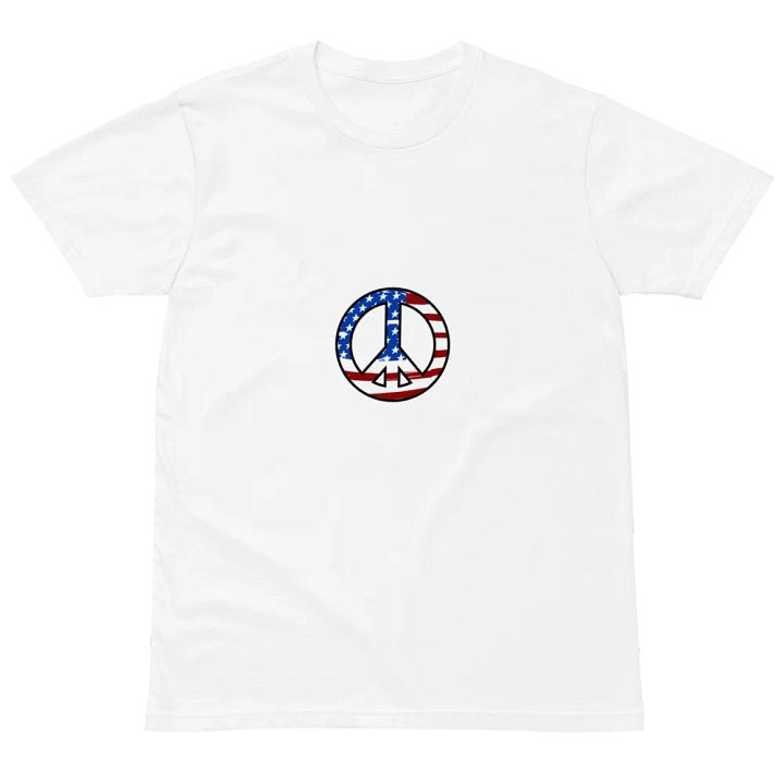 US Peace Cotton Tee Shirt product image (2)