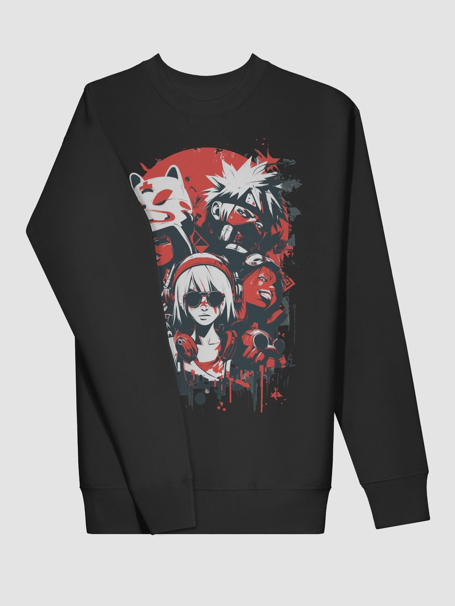Urban Ninjas – Anime Street Crew Sweatshirt product image (11)