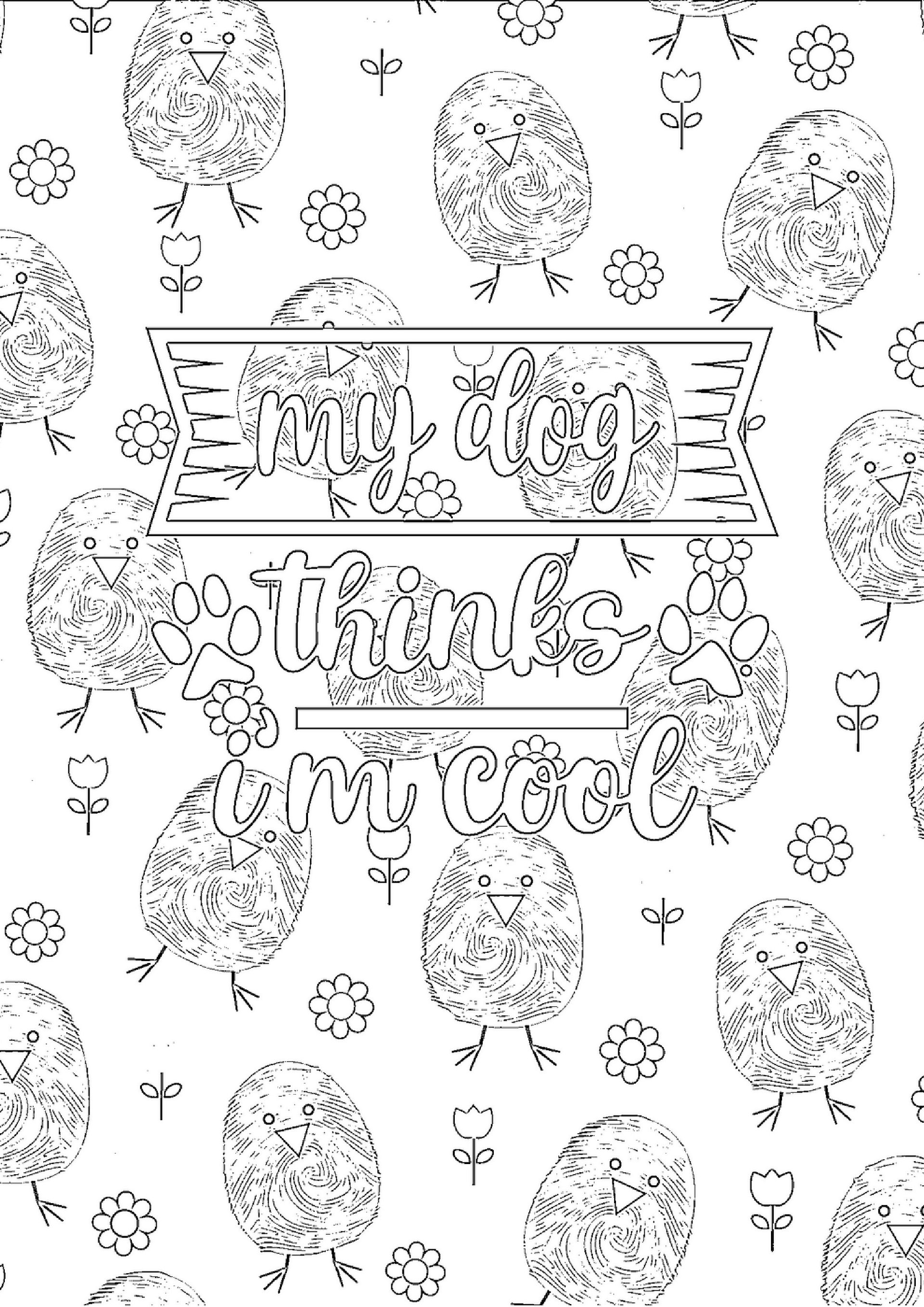Pet Mom Life Quotes Coloring Book 2 product image (10)