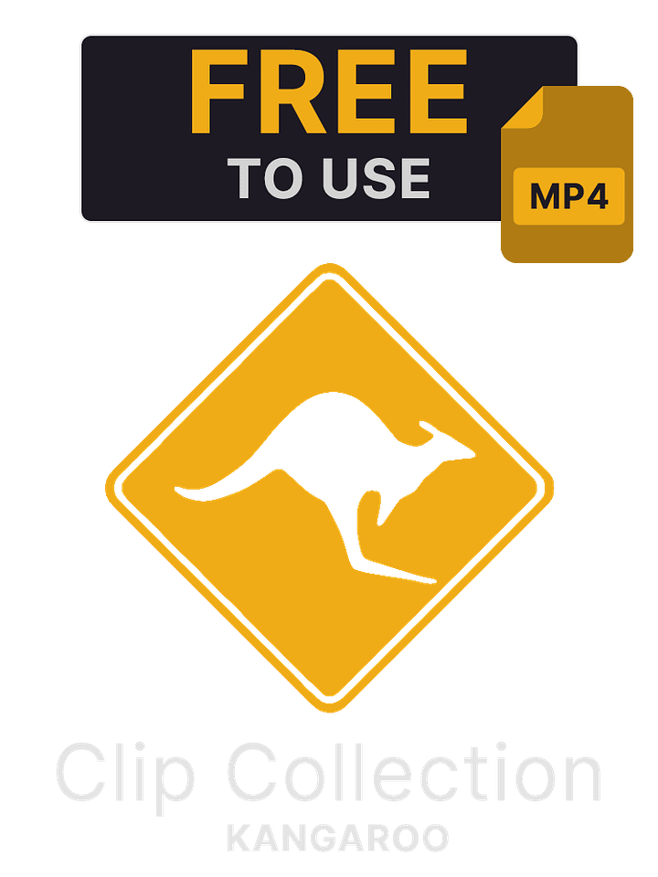Clips: Kangaroo (50x) product image (1)