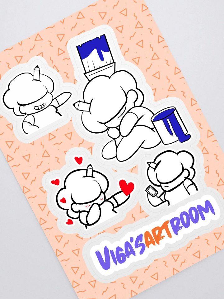 Viga's Art Room Sticker Sheet 2 product image (1)