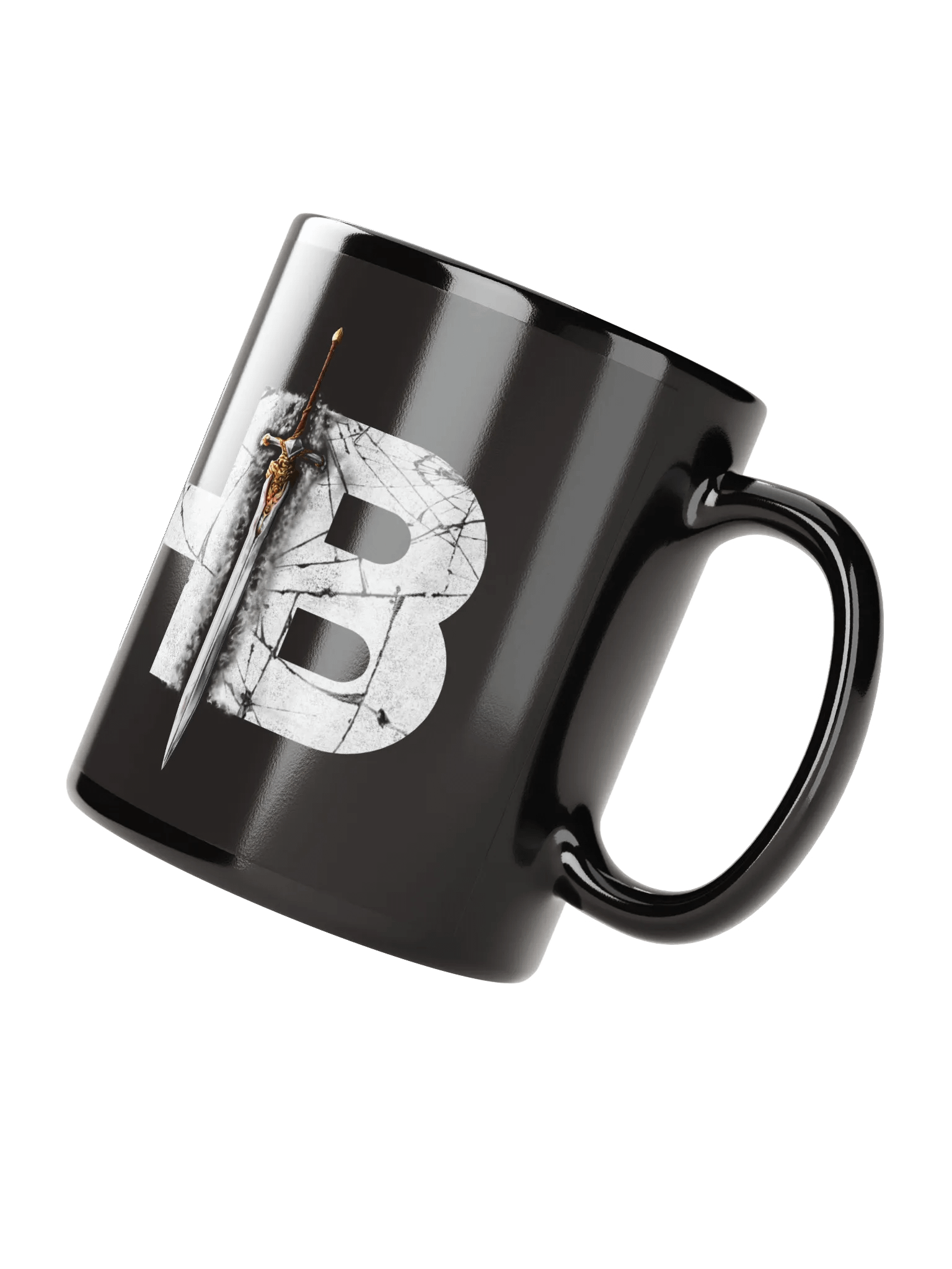 Hazeblade Classic Black Glossy Mug product image (2)