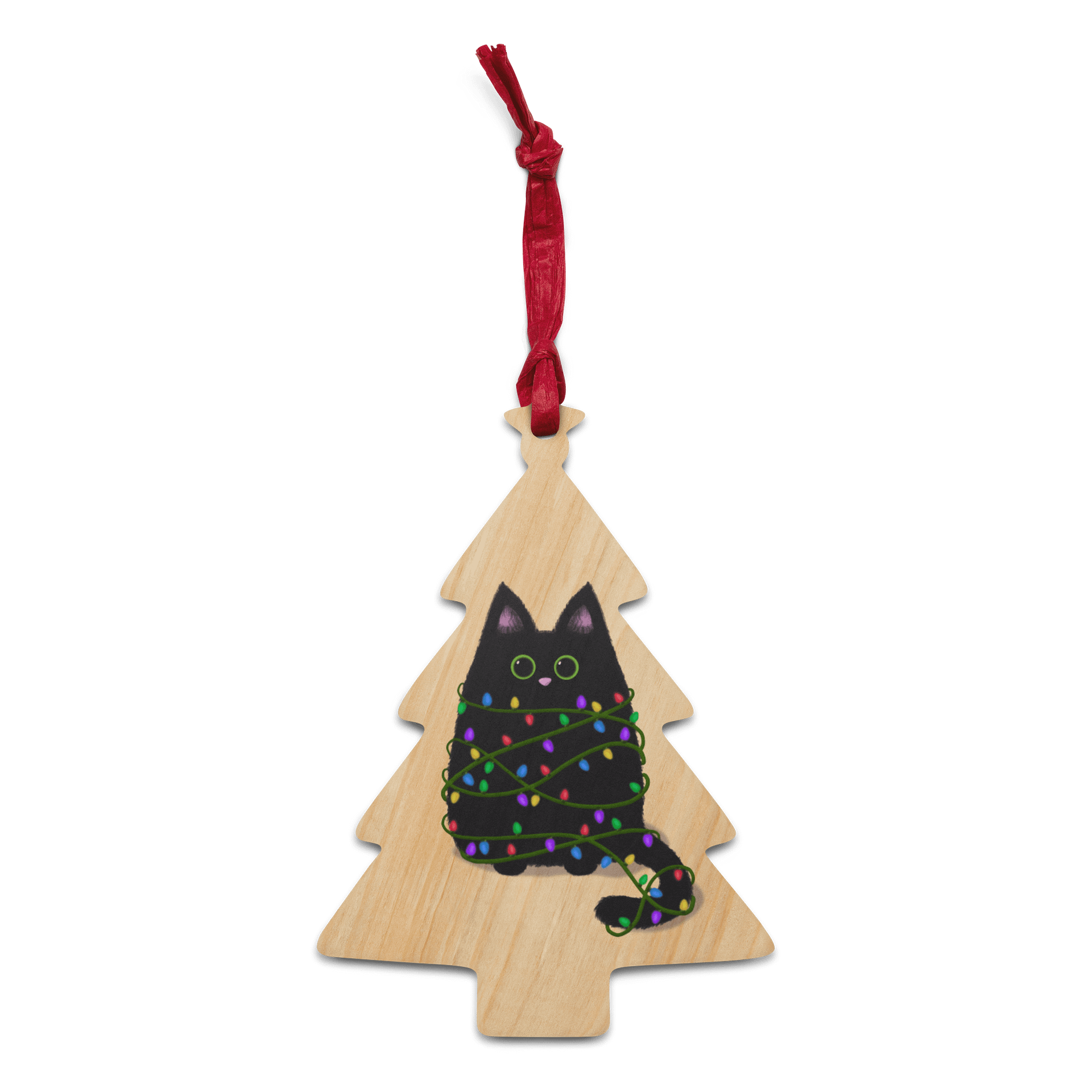 Meowy & Bright Christmas Ornament product image (1)