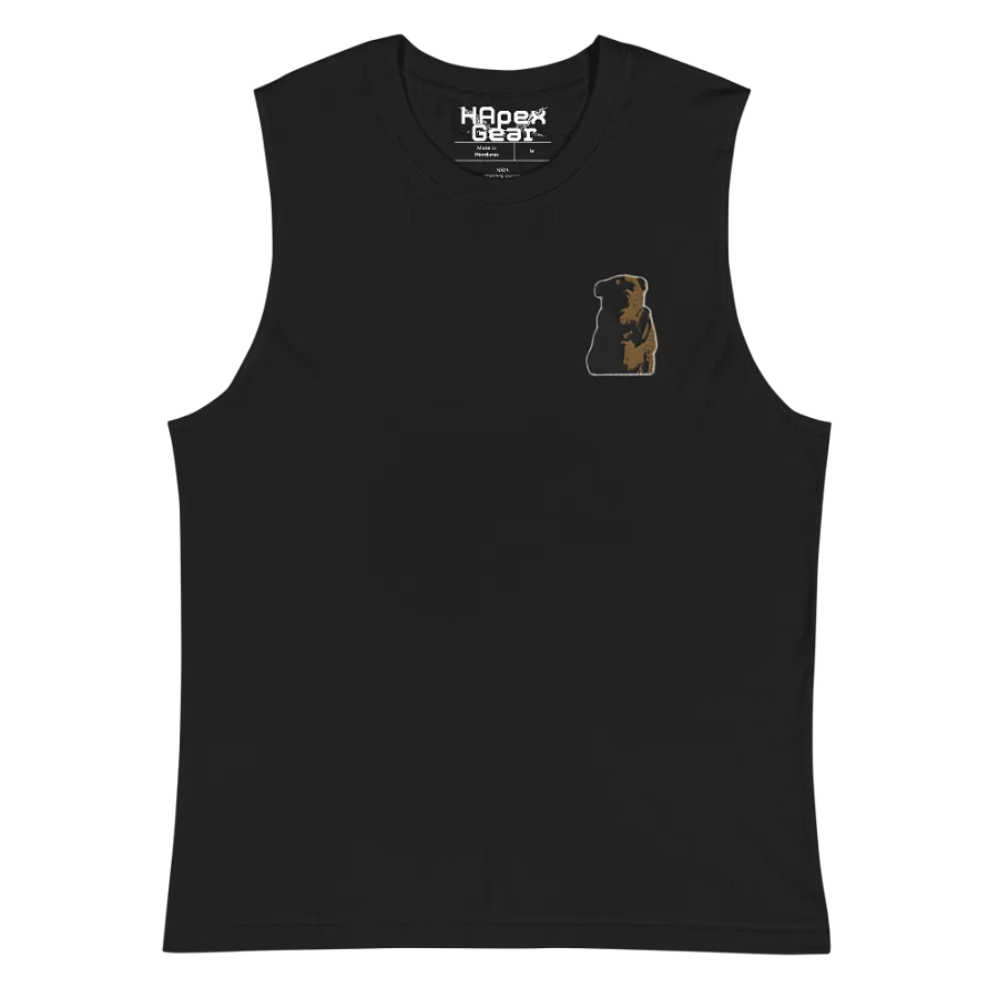Napoleon My Little Buddy - Front Embroidered Dog Design 02- Muscle Tank product image (3)