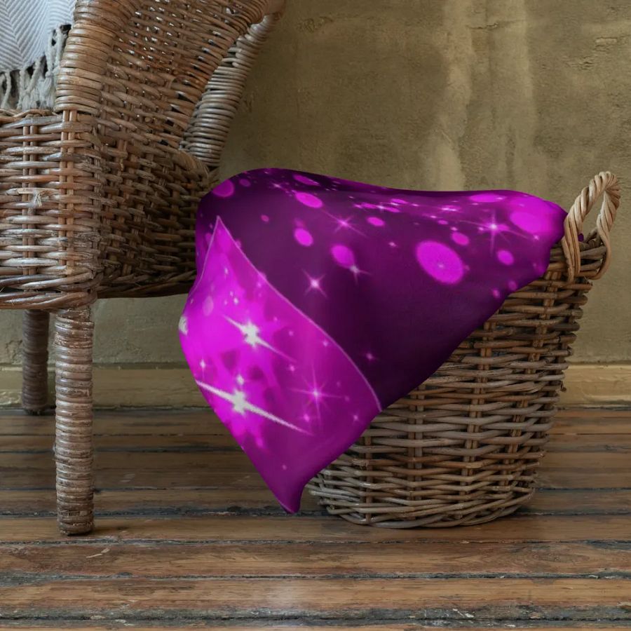 Bokeh Hearts Throw Blanket product image (22)