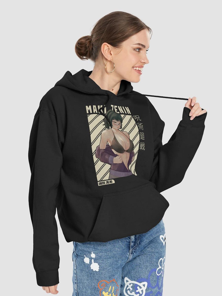 Jujutsu Kaisen Maki Zenin Fierce Beauty Sweatshirt – Gildan Midweight product image (4)