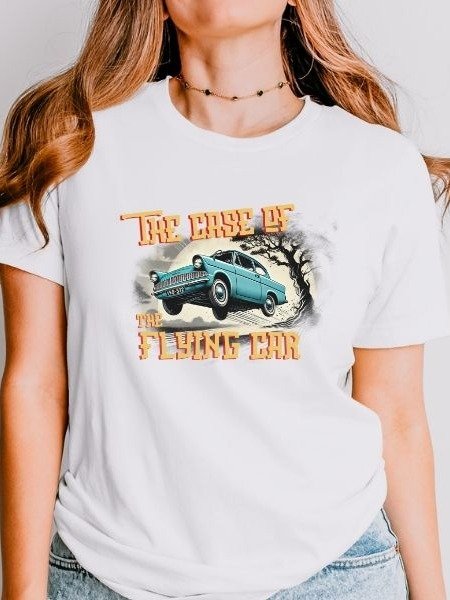 Ford Anglia Funny Vintage Pulp Mystery Harry Potter Shirt product image (47)