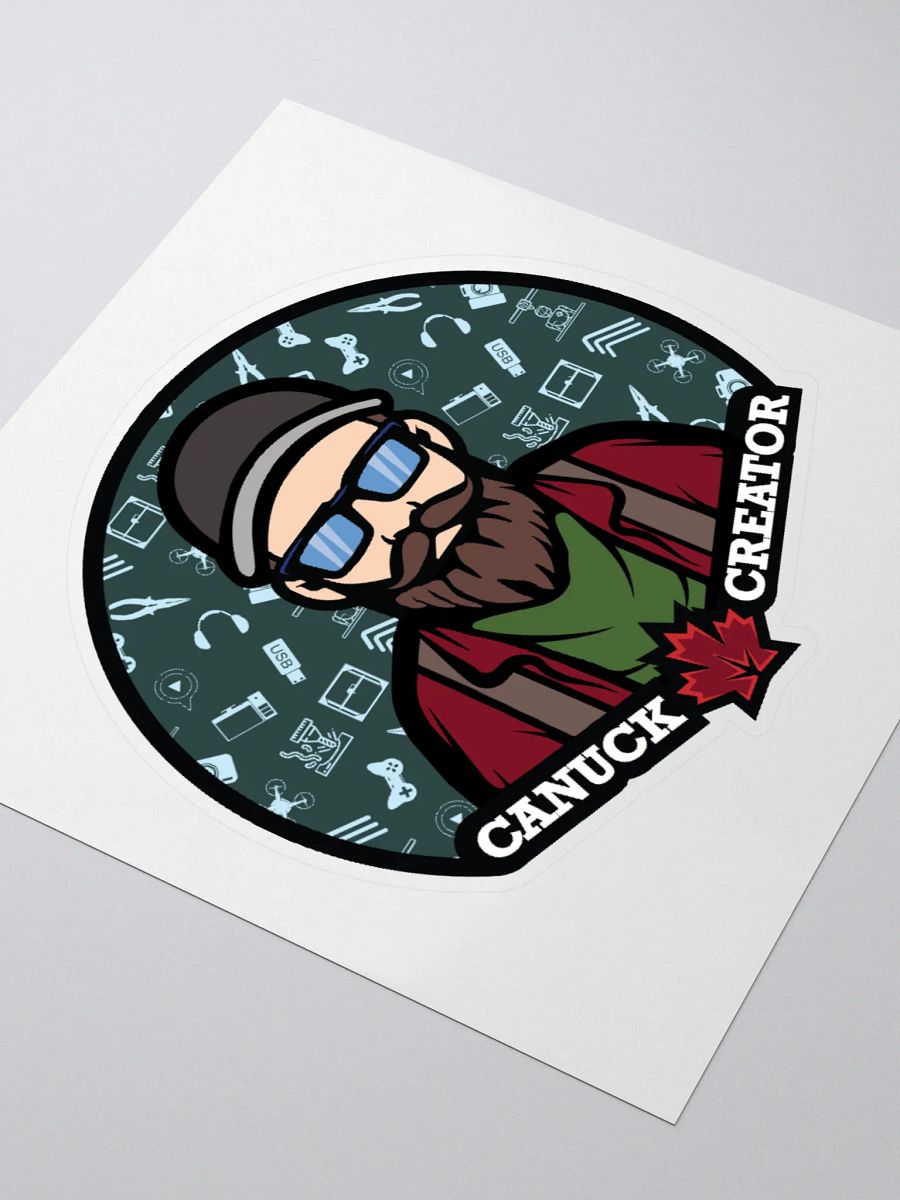 Canuck Creator LOGO sticker product image (7)