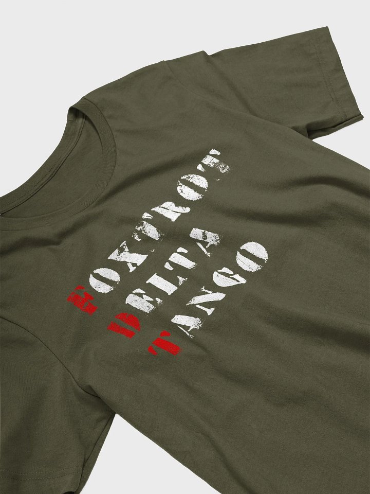 Foxtrot Delta Tango Bella+Canvas 3001 T-Shirt product image (11)