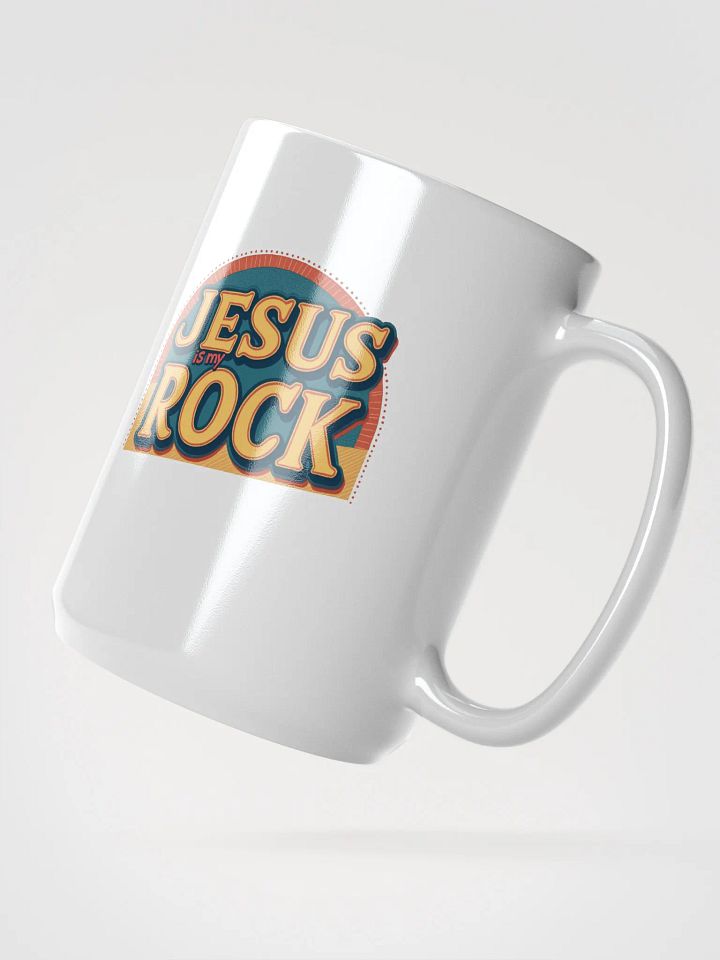 Vintage Jesus is My Rock Mug product image (2)