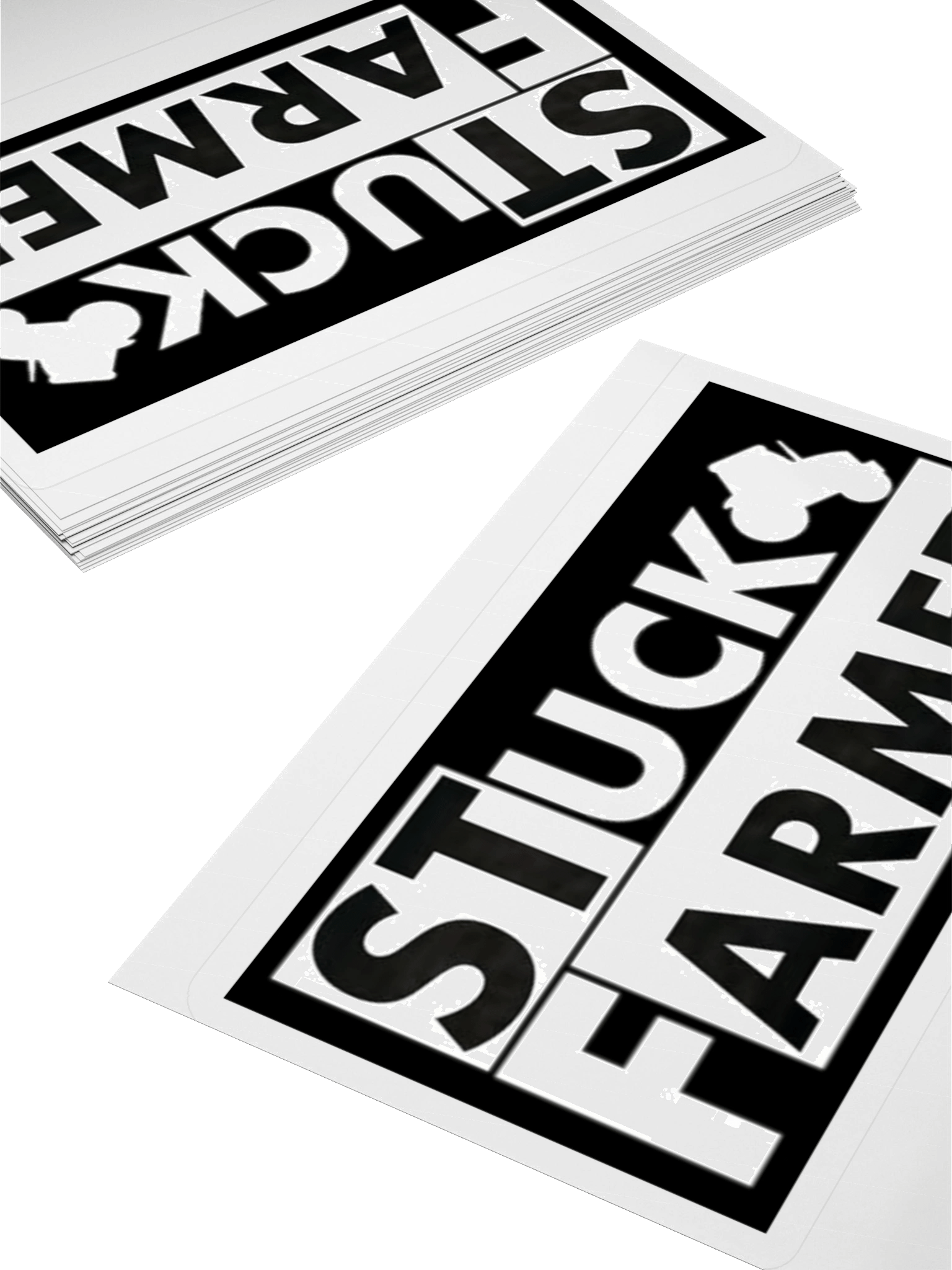 Stuck farmer stickers1 product image (12)