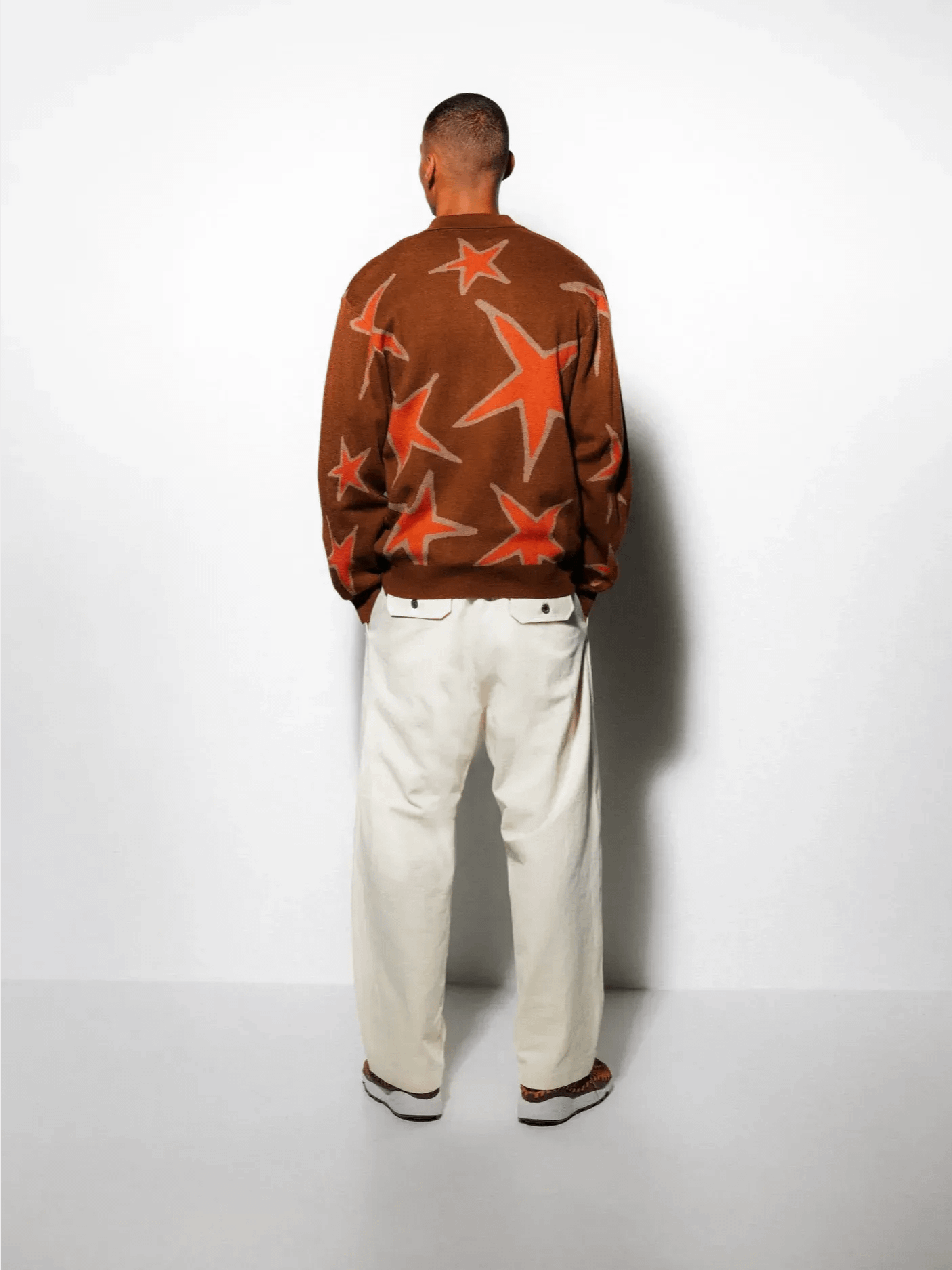 Star Polo Knit Sweater, Oak product image (2)