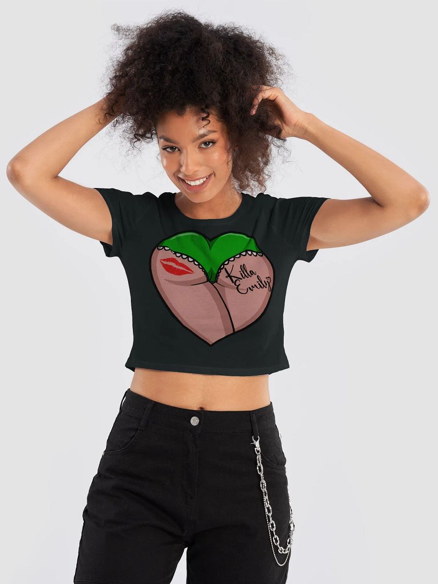 GREEN KILLA EMMY HEART BUTT CROP TOP product image (9)