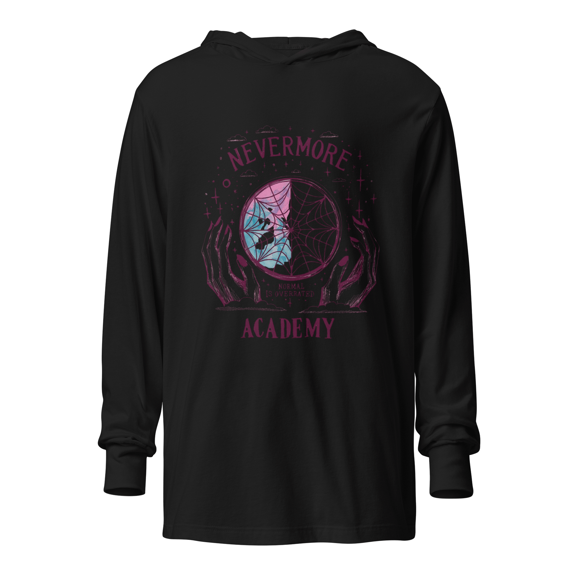 Never More Academy Wednesday Halloween Hoodie product image (1)