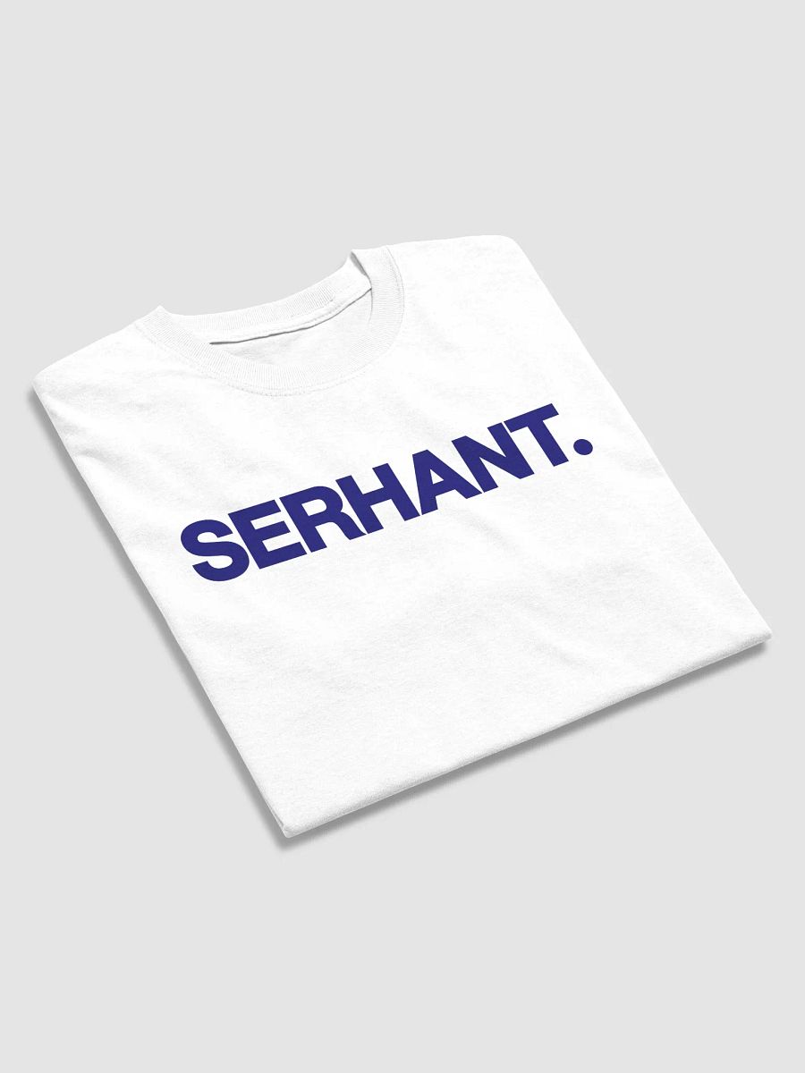 SERHANT. White T-Shirt with Large Logo product image (3)