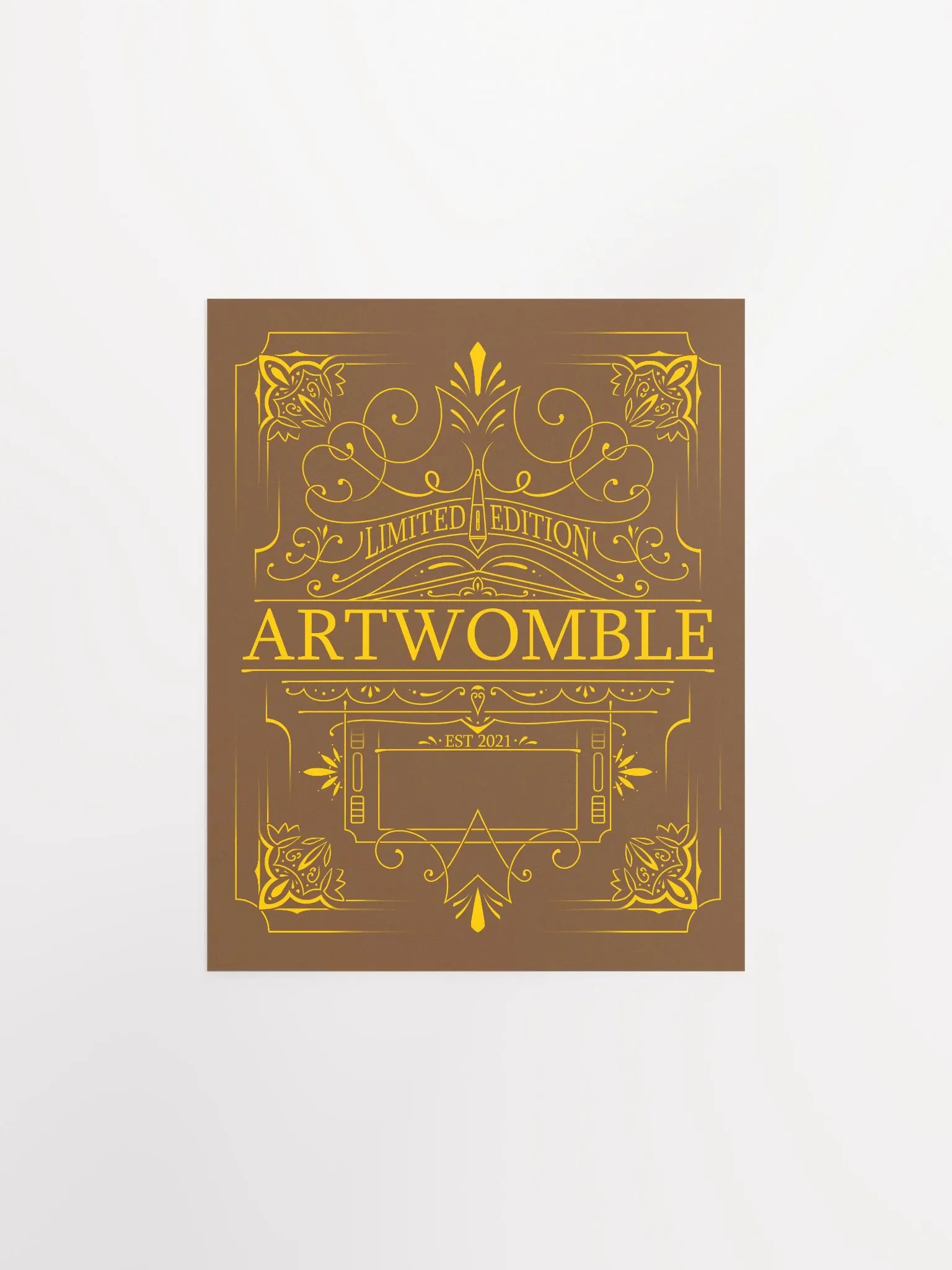 Artwomble Poster - Brown product image (1)