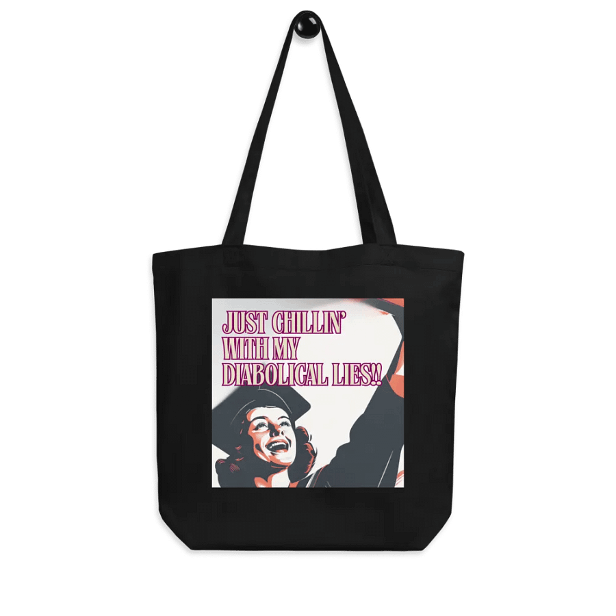 Diabolical Lies Graduation Cap Tote Bag product image (6)