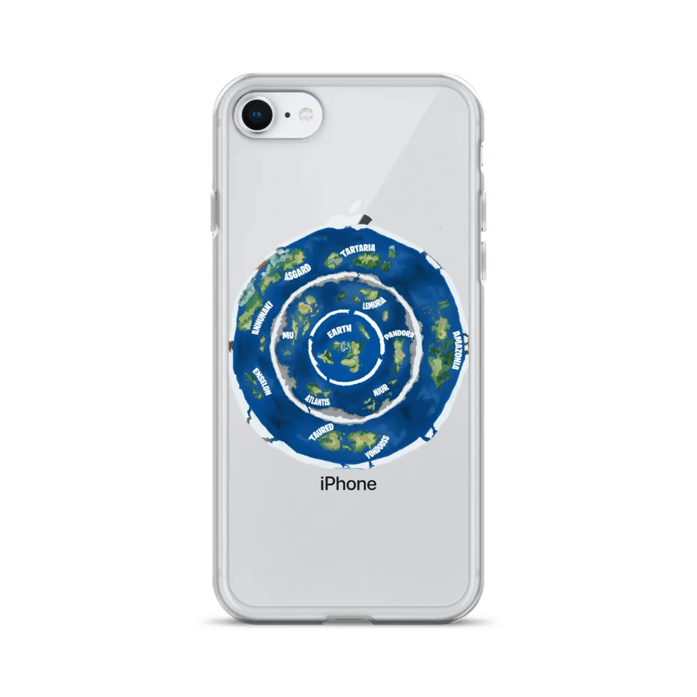 iPhone® Case Beyond The Ice Wall Map product image (1)
