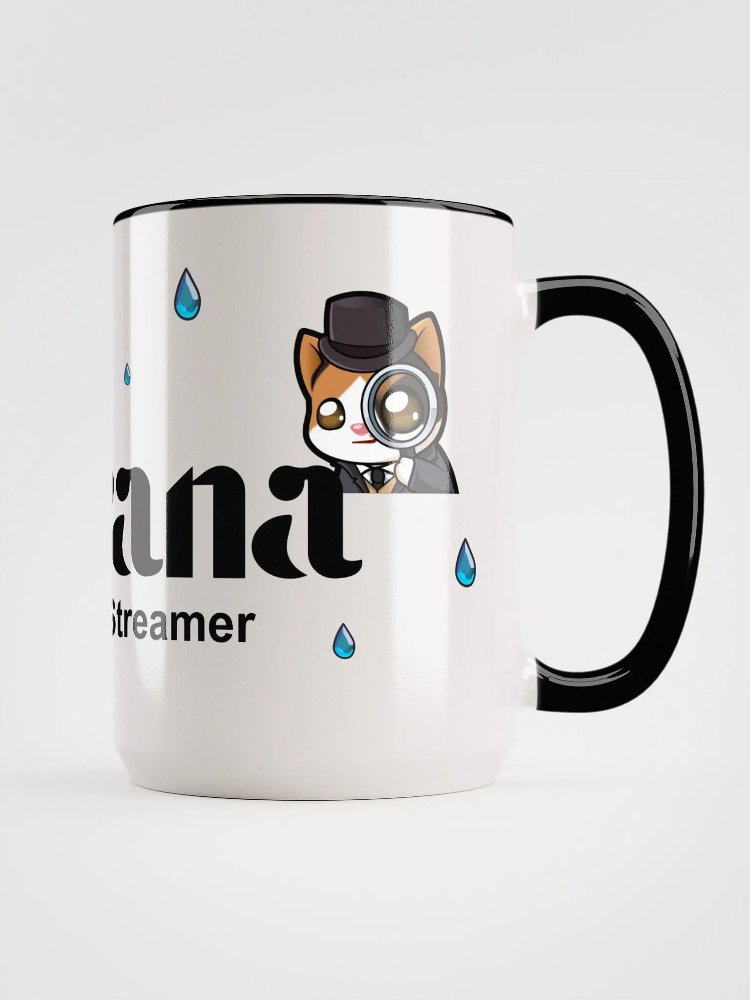 [Charvana: The Mystery Streamer] 15 OZ WITE MUG/BLACK INTERIOR product image (2)