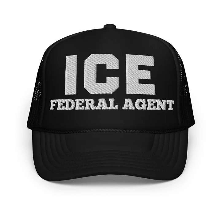 Ice Federal Agent Hat - Embroidered Trucker Hat Cap product image (1)