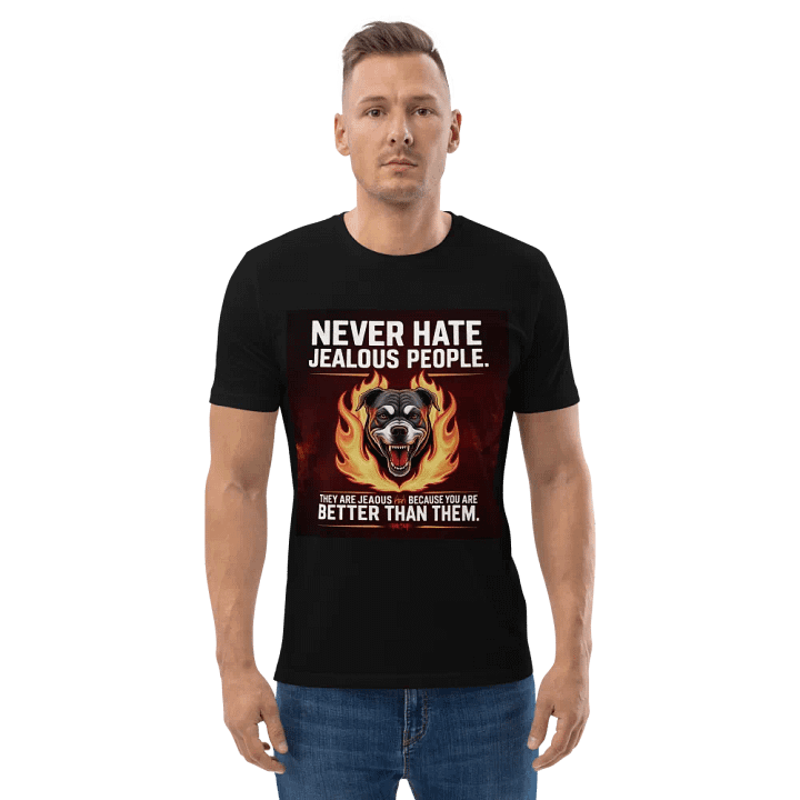 Flaming Confidence Organic Tee product image (6)