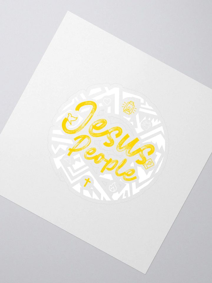 JESUS PEOPLE standard Vinyl Sticker product image (6)