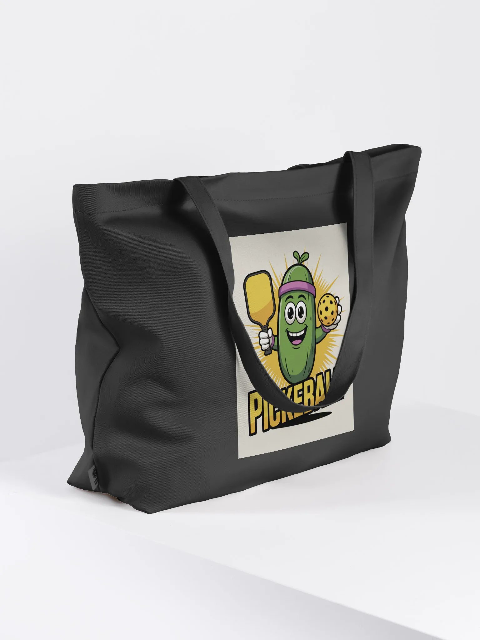 Pickleball Champ Canvas Tote (Beige) product image (8)