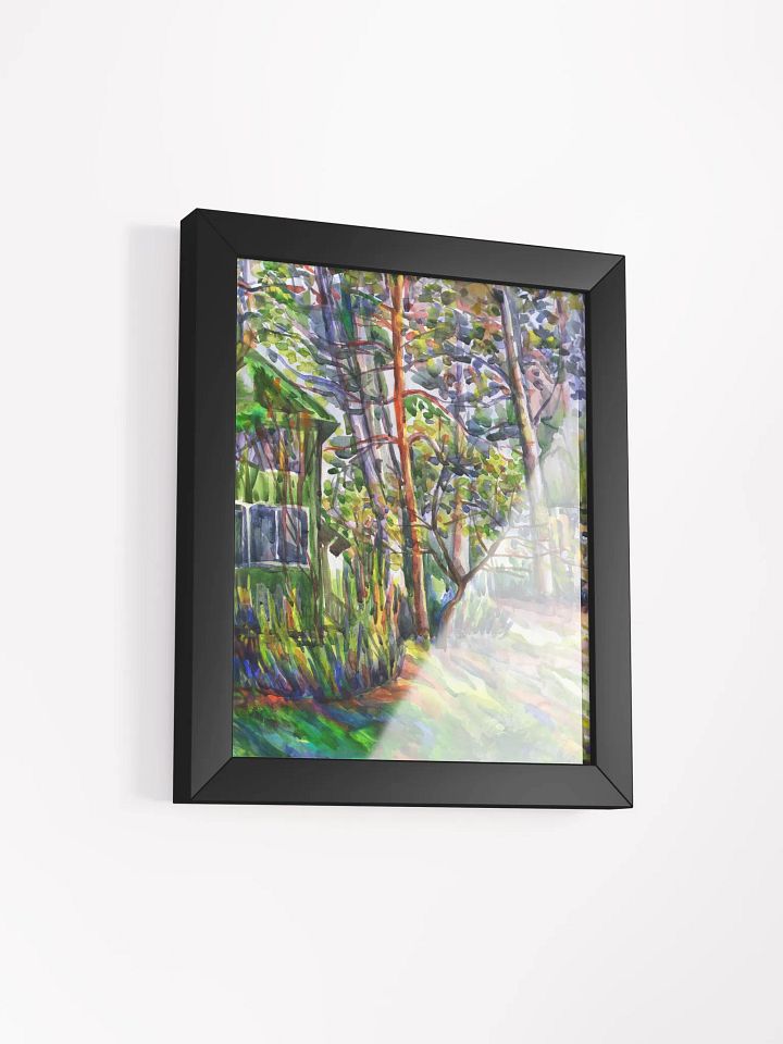 Vibrant Ayous Wood Framed Poster - Summer Hourse product image (12)
