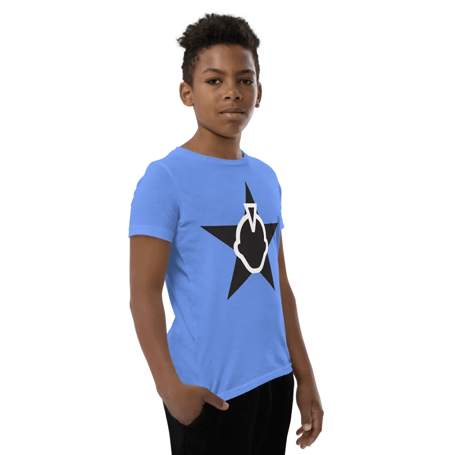 Youth Flipside Star Classic Cotton T-Shirt product image (25)