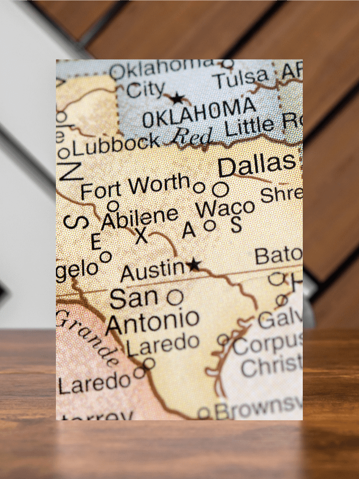 Top 50 Attractions and Destinations in Texas: Checklist product image (1)