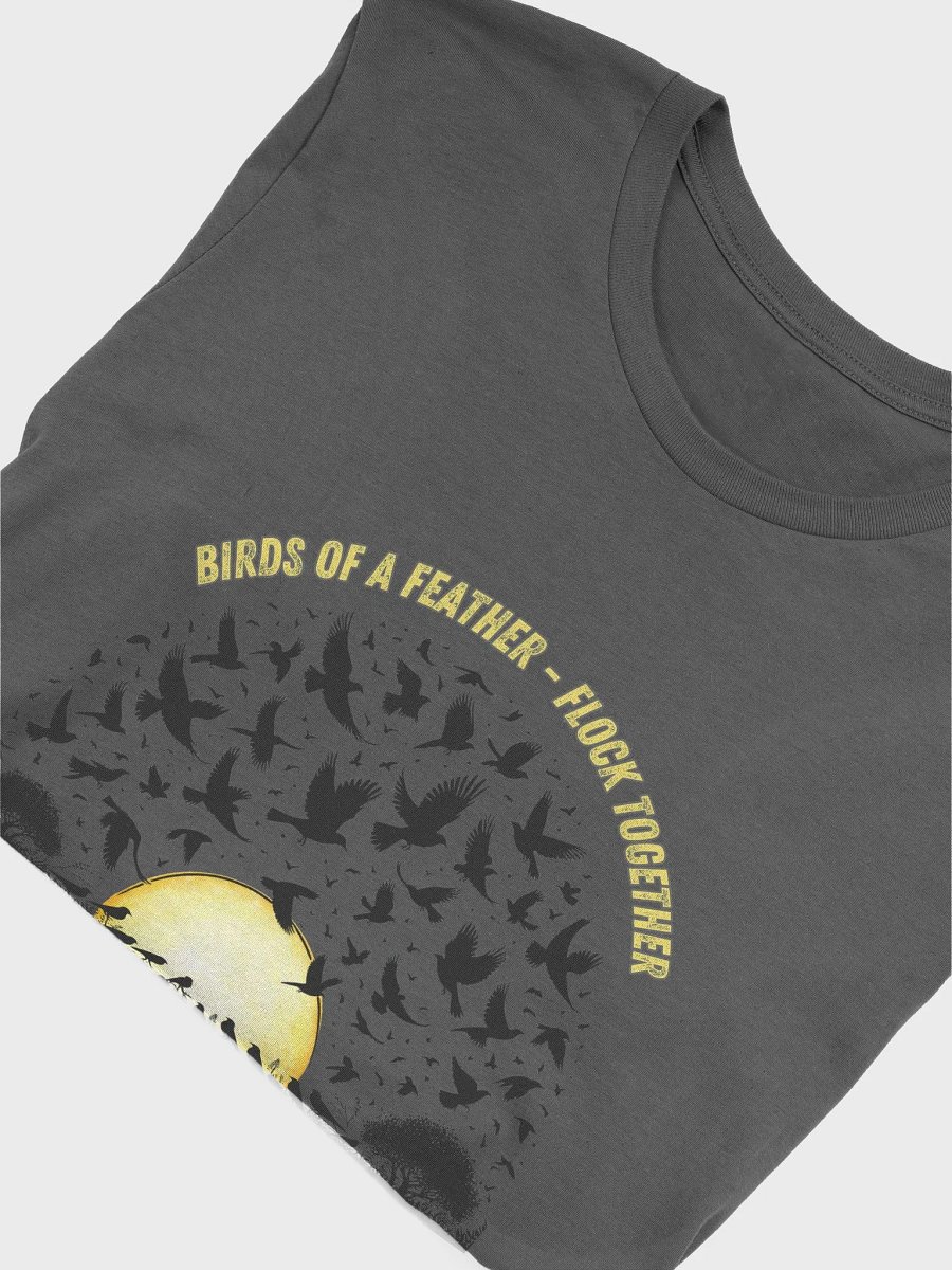 Birds of a Feather Graphic T-Shirt - Dark Feather product image (3)