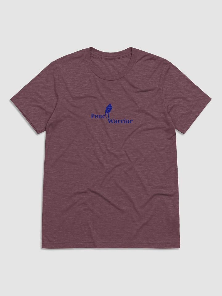 Pencil Warrior Logo Triblend Tee product image (1)