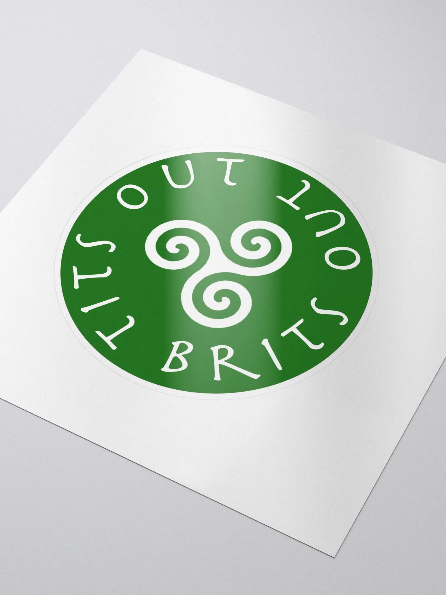 Tits Out Brits Out Sticker product image (3)