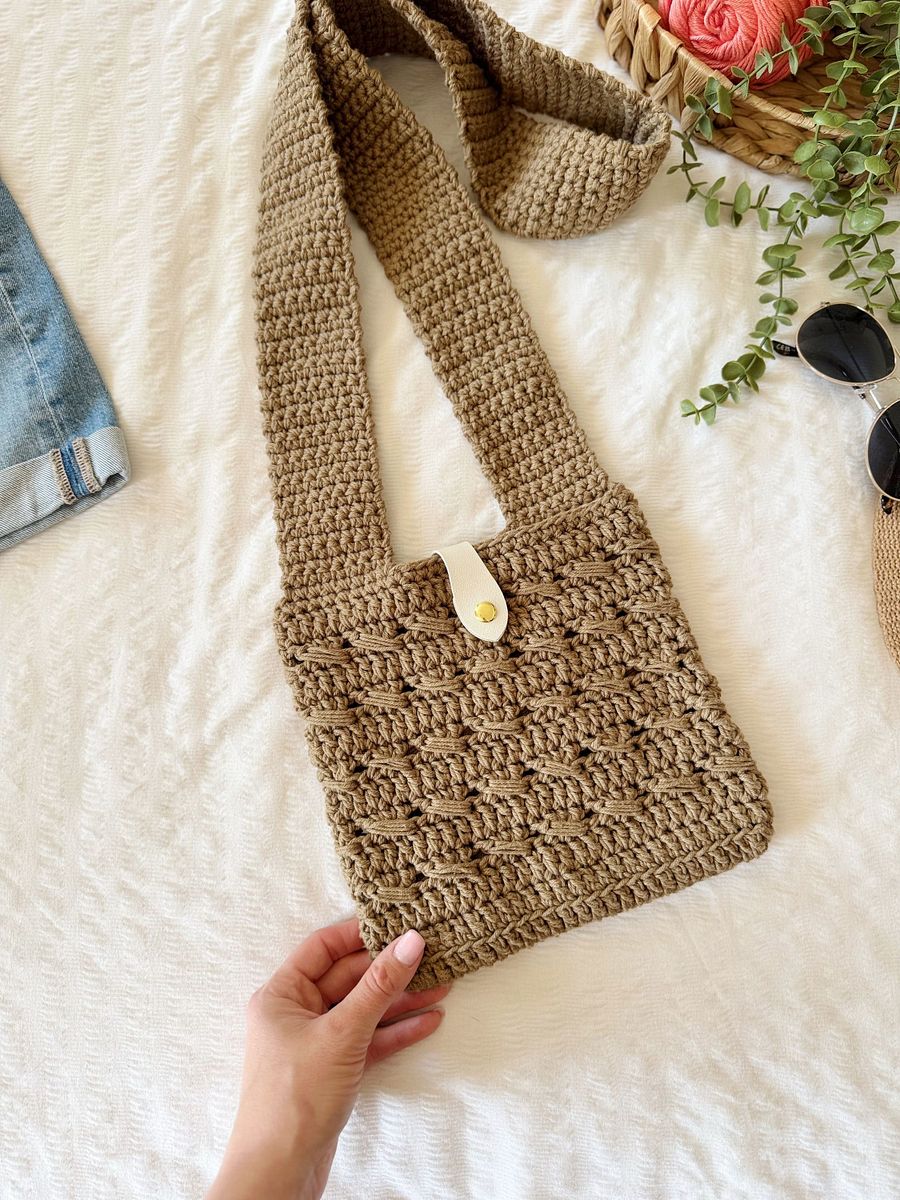 Coco Cross Body Crochet Bag Pattern PDF product image (9)