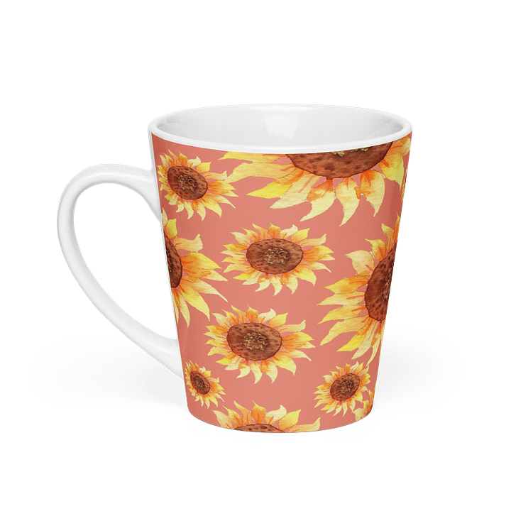 Sunflower Pink Latte Mug product image (2)