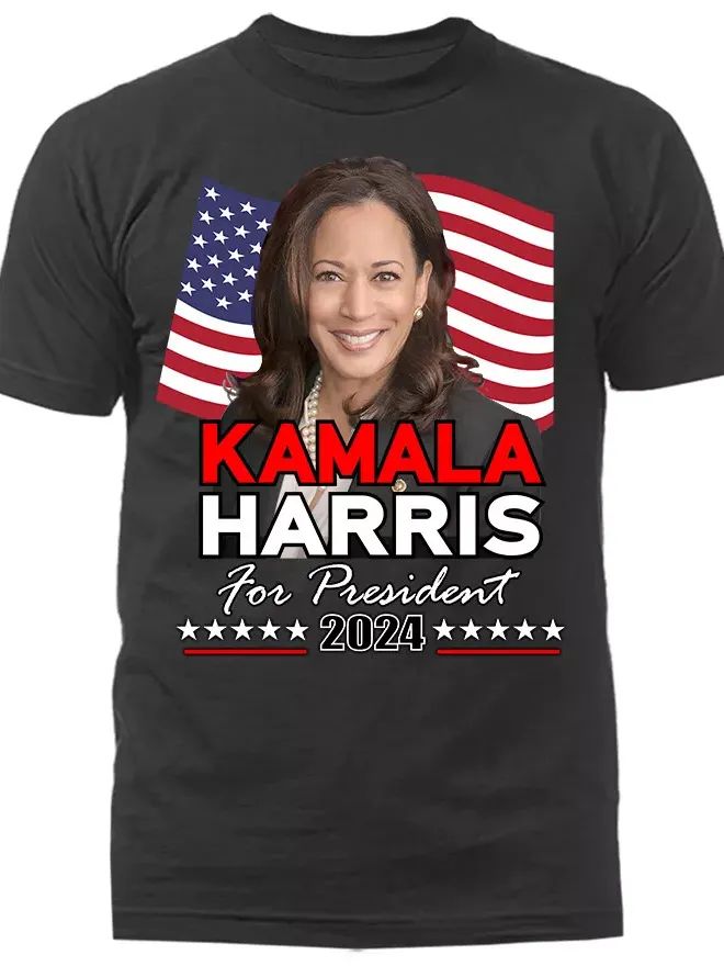 Kamala Harris for The President 2024 Political T-shirt product image (1)