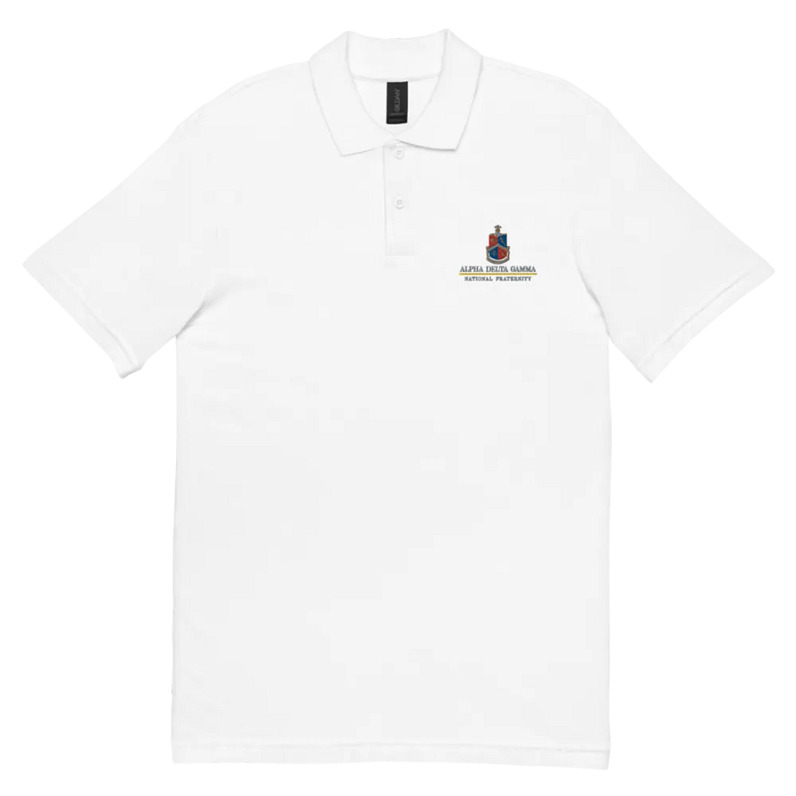 ADG Crest Polo - White product image (2)