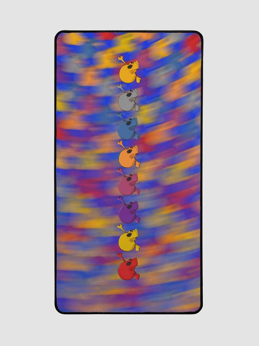 Chromatic Skull Swirl Desk Mat product image (2)