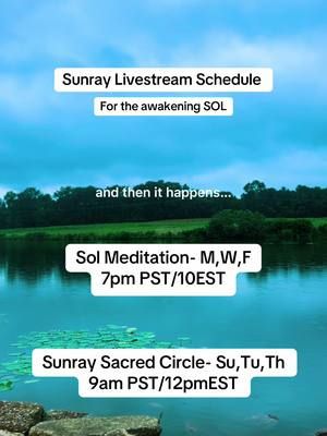 Follow set notifications and I will see you at the next live 🫶☀️#fyp #soljourney #awakening #consciousness #healing #energyhealer 