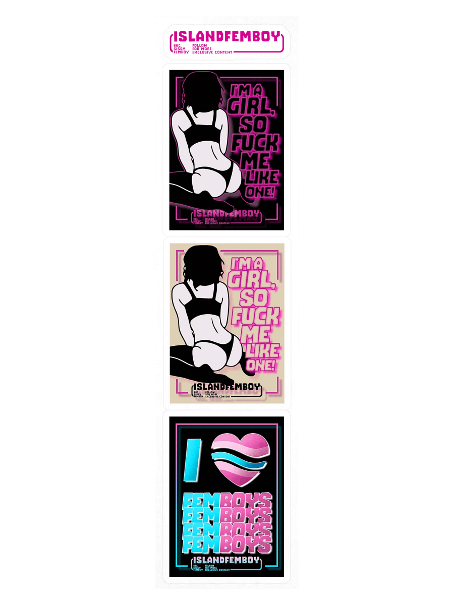 ISLANDFEMBOY : Sissy Sticker Pack : Femboy : Twink product image (4)