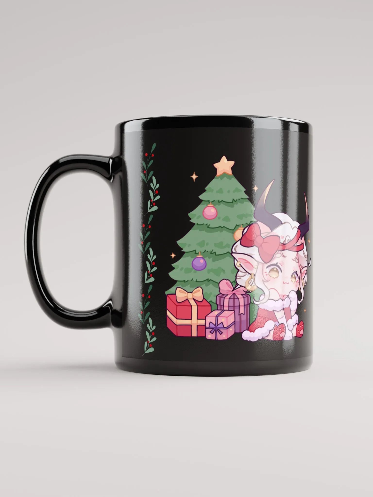 Christmas Mug Black 02 product image (7)