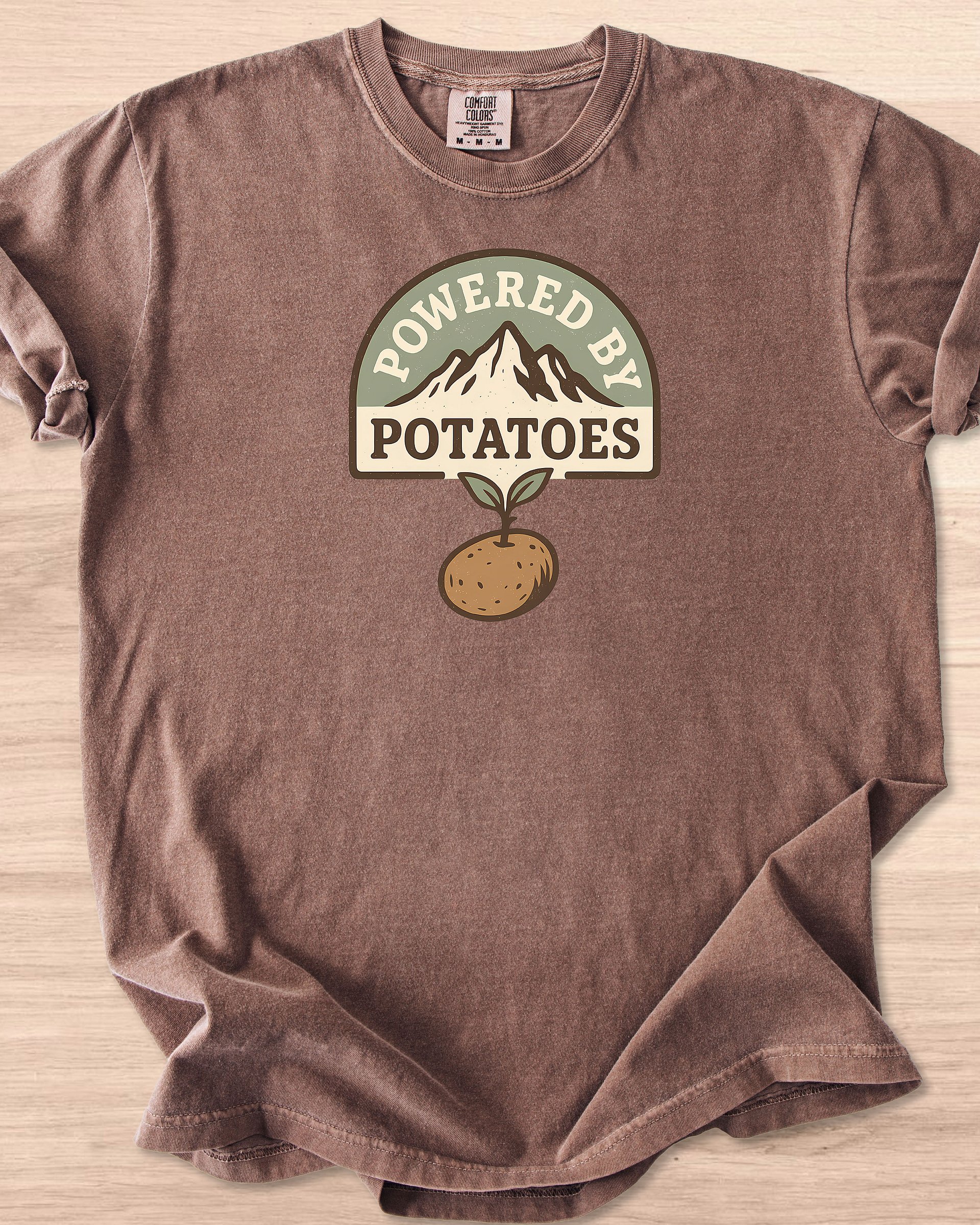 Powered By Potatoes Tee product image (26)