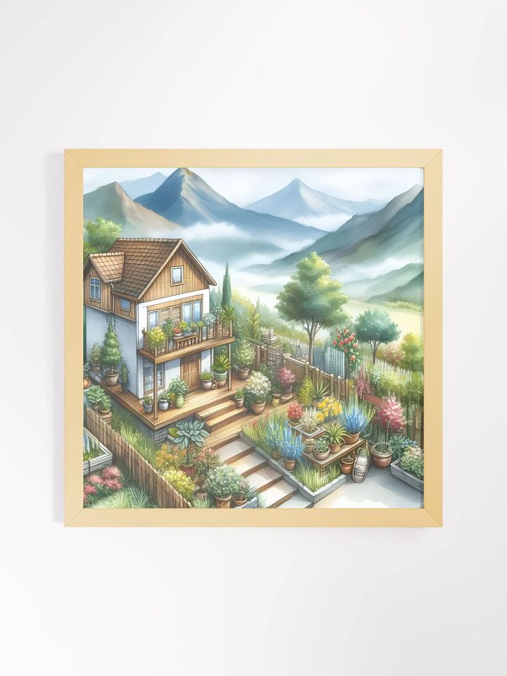 Serenity in Bloom Framed Poster product image (1)