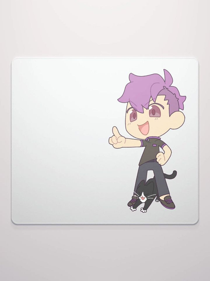 Stephen with Kitty Gaming Mousepad product image (2)