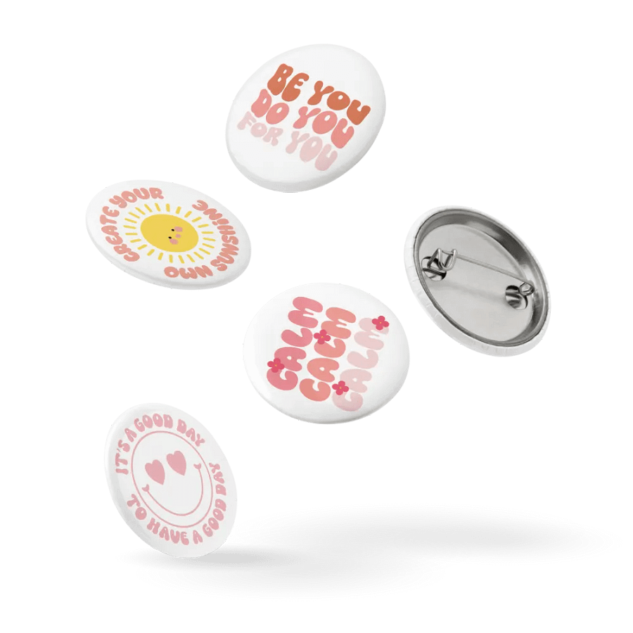 Motivational Mantra Pin Set product image (14)
