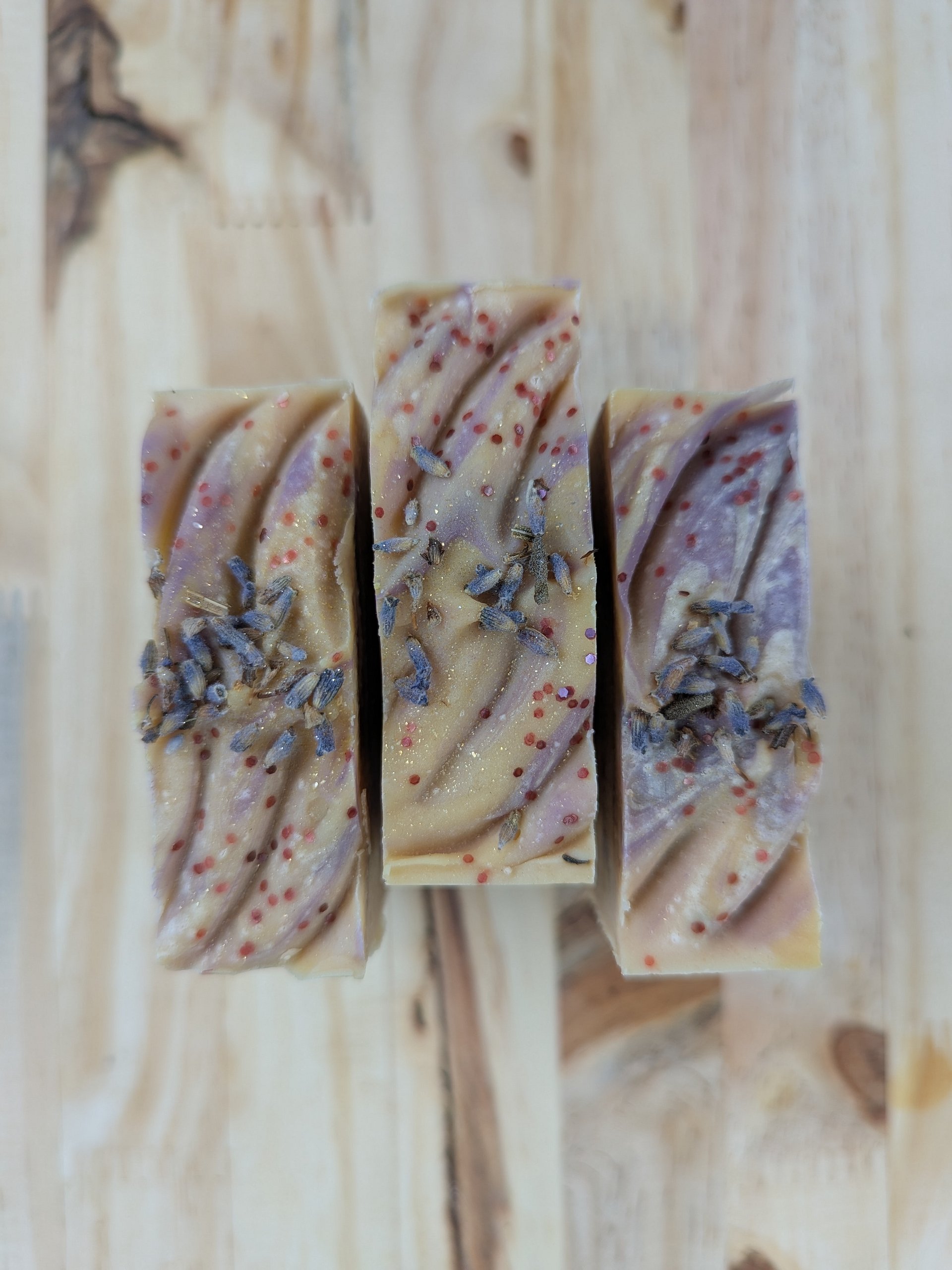 Lavender Lemon Cold Process Goat Milk Soap product image (8)
